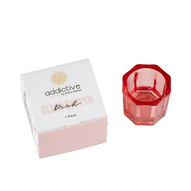 Addictive-Γυάλινο-Μπολάκι-Ανάμειξης-–-Glass-Dish-Συσκευασία Addictive γυάλινο ποτηράκο ανάμειξης glass dish για lash & brow products