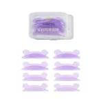 Addictive bear shape glueless silicone shields 4 pairs S M L XL για lash lift