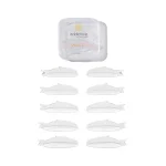 Addictive cloud shape glueless silicone shields 5 pairs για lash lift